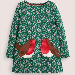 NWT Mini Boden Pocket Jersey Tunic, 8-9Y